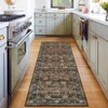 Vintage Rug Washable Rug with Non Slip TPR Rubber Backing, Retro Oriental Carpet - 3 of 4