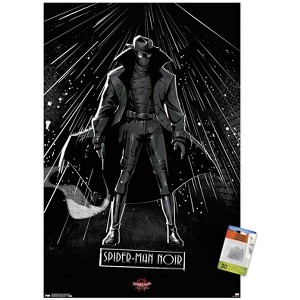 Trends International Marvel Spider-Man - Into The Spider-Verse - Spider-Man Noir Unframed Wall Poster Prints - 1 of 4