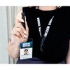  The Office Dunder Mifflin Costume Lanyard Dwight or Michael  Clear ID Badge Holder : Office Products