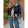 Women's Paris Tweed Long Sleeve Jacket - MABLE - 2 of 4