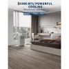 8,000 BTU Portable Air Conditioner – 3-in-1 Cooling, Fan & Dehumidifier Unit for Rooms up to 350 Sq. Ft. with Remote Control - 2 of 4