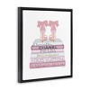 Stupell Industries Pastel Pink Heels & Books, 25" x 31" - 3 of 4