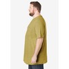 KingSize Shrink-Less Lightweight Longer-Length Crewneck Pocket T-Shirt - 4 of 4