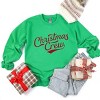Christmas Crew Cursive - Women's Graphic Sweatshirt - 2 of 4