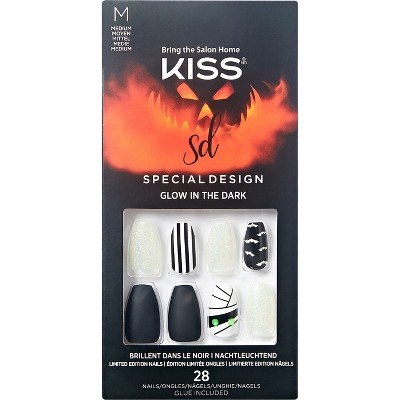 KISS Products Halloween Special Design Fake Nails - Howling For You - 34ct