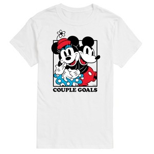 Men's - Disney - Couple Goals Short Sleeve Graphic T-Shirt - 1 of 4