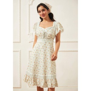 modcloth lace dress Forgotten City Lace Dress