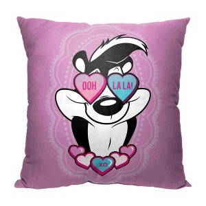 Warner Bros. Looney Tunes Oolala Throw Pillow 18x18 Inches - 1 of 2