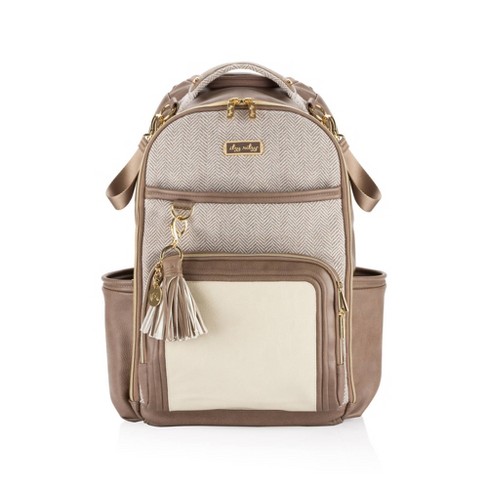 Itzy Ritzy Boss Plus Backpack Diaper Bag - Vanilla Latte : Target