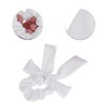 Unique Bargains Flocked Ribbon Scrunchies 1 Pc - 3 of 4
