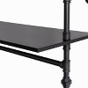 ORRD Industrial Pipe Clothing Rack w/ LED Lights | 118" Heavy Duty Garment Rack & Shelves | Walk-in Closet System - 4 of 4