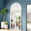PexFix Classic Arched Solid Wood Wall Mirror - 3 of 4