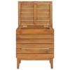 vidaXL Laundry Basket 15.7"x11.8"x17.7" Solid Teak Wood - 4 of 4