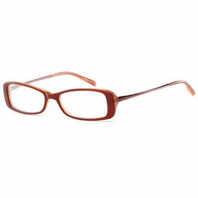 Jones New York J212 Designer Acetate Eye Glasses Frame in Burgundy Red/Demo Lens 134mm Frame/50mm Lens Width