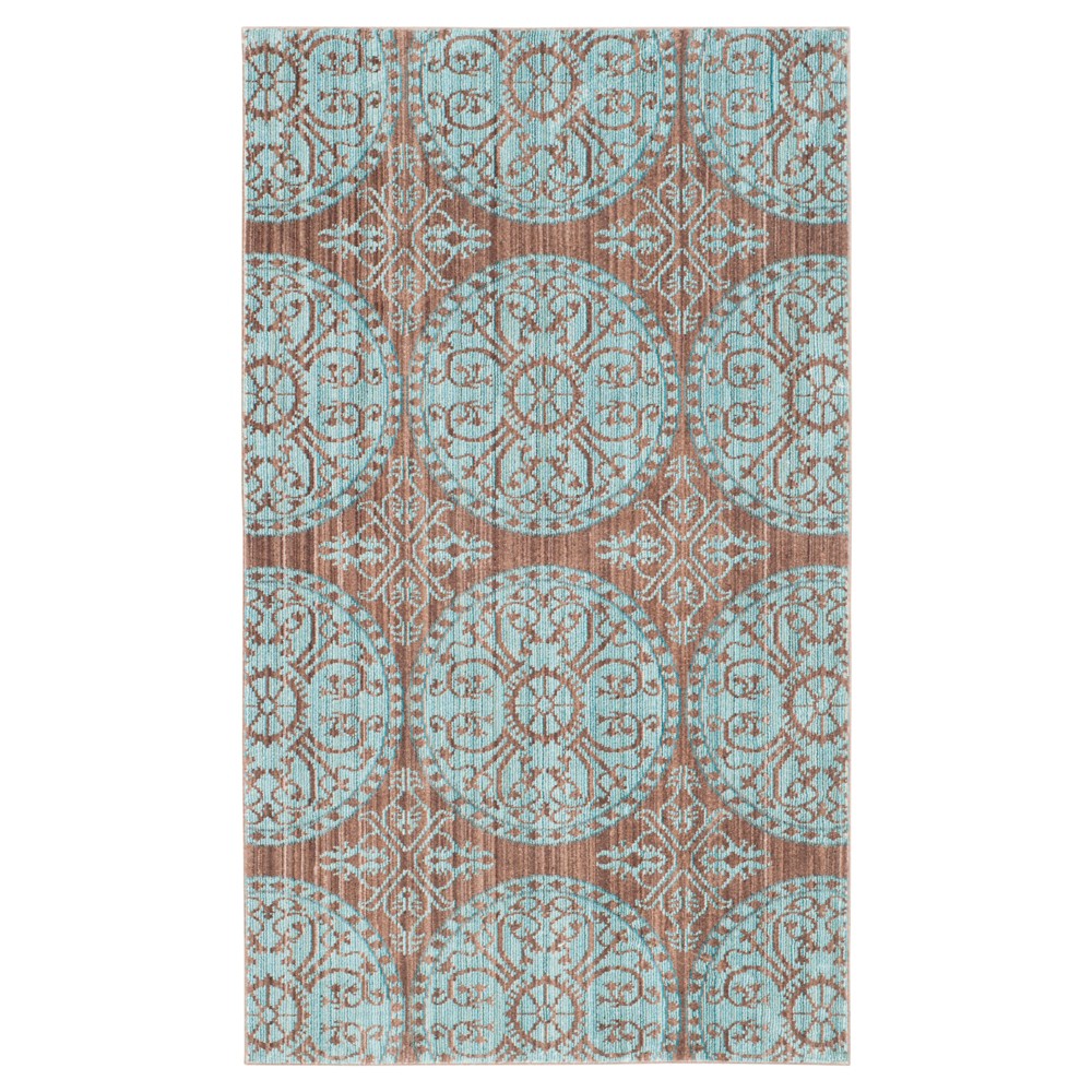 Baxter Accent Rug - Brown / Alpine ( 3'x5' ) - Safavieh