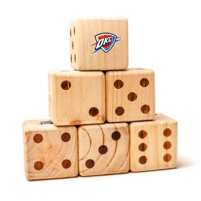 NBA Oklahoma City Thunder Yard Dice