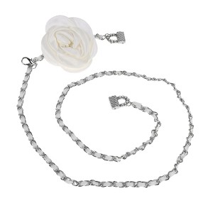 Unique Bargains Flower Adjustable Waist Belt 1 Pcs - 1 of 4