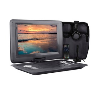 Trexonic 14.1 Inch Portable DVD Player with Swivel TFT-LCD Screen and USB,SD,AV,HDMI Inputs - 1 of 4