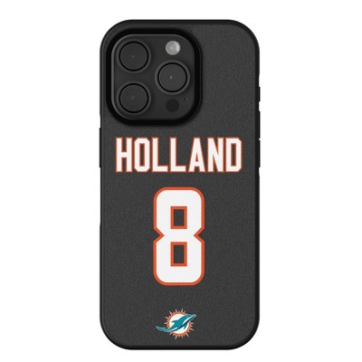 Keyscaper Jevon Holland Miami Dolphins 8 Game Tactic Bump Cell Phone Case for iPhone 15