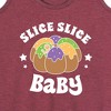 Women's - Instant Message - Slice Slice Baby Graphic Racerback Tank - 2 of 4