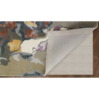 Dafney 2' x 3' Multicolor Floral Wool Accent Rug