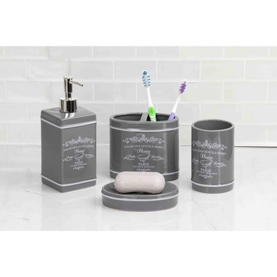 TargetHome Basics 4 Piece Paris Bath Accessory Set