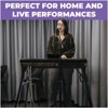 Refurbished Liquid Stands Collapsible Piano Keyboard Stand - Adjustable and Portable Heavy Duty Music Stand - Fits 54-88 Key Musical Keyboard Table - 4 of 4