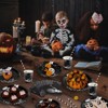 Halloween Hand Bone Disposable Tableware Set,215Pcs Halloween Plates and Napkins Set ,Decorations Includes Plates, Cups, Napkins, Tableware,Serve 25 - 4 of 4