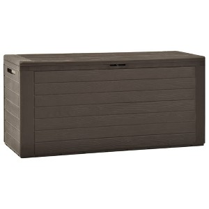 vidaXL Storage Box Brown Polypropylene 45.7x17.3x21.7 in Storage Box - 1 of 2