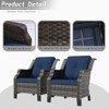 UPTIOT 2-Pieces Wicker Outdoor Patio Furniture Sets - 2 of 4