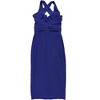 GUESS Womens Ruched O-Ring Cutout Wrap Dress - 2 of 2
