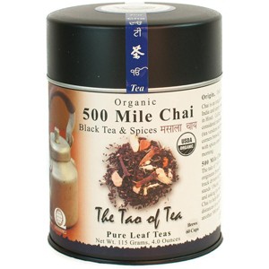 The Tao Of Tea 500 Mile Chai Black Tea & Spices. - 1 of 2