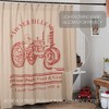 Sawyer Mill Red Tractor Shower Curtain 72x72 - 2 of 4