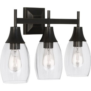Robert Abbey Lighting Grace 3 - Light Wall Light in  Deep Patina Bronze - 1 of 3