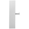 vidaXL Office Cabinet- Steel and Tempered Glass, Gray, 35.4"x15.7"x70.9" - Adjustable Shelves, Secure Locks, and Drawers for File Storage - 4 of 4