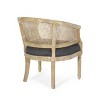 Sapphtopaz Accent Chair Rubber Wood Lounge Chair Living Room Chair Comfy Chair for Living Room - 2 of 4