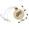 Southern New Hampshire University Primary Logo Mini Small Tiny Wood Christmas Tree Holiday Ornament - 4 of 4