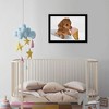 21" x 15" Hot Dog and Ice Cream Animals Framed Art Print - Wynwood Studio: Modern Decor, Digital Animal Poster, Black Plastic Frame - 4 of 4