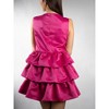 Jess by Meiko Women's Fit and Flare Boat Neck Tiered Mini Dress - 3 of 4