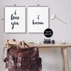 Stupell Industries Glam I Love You Phrase Canvas Wall Art - 3 of 4