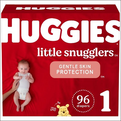 Image of Huggies Little Snugglers Diapers Super Pack - Size 1 (96ct)