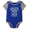 MLB Los Angeles Dodgers Infant Boys' 3pk Bodysuit - 4 of 4