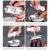 LunaLulinlk1pc Stainless Steel Non-Slip Labor-Saving Cap Screwer; Can Opener - 4 of 4