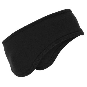 Mafoose Two-Color Soft and Stretchy Ear Warmer Fleece Headband - 1 of 4