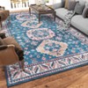 COZONY Non-Slip Washable Boho Floral Area Rug for Living Room Bedroom Kitchen - 3 of 4