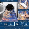 Modern Abstract Rug, Large Washable Low-Pile Non-Slip Carpet for Living Room, Bedroom, Indoor Floor Mat - 4 of 4