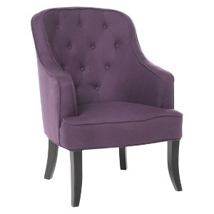 Sophia Upholstered Chair - Plum - Christopher Knight Home, Purple