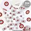 Big Dot of Happiness We Still Do - 40th Wedding Anniversary - Anniversary Party Candy Favor Sticker Kit - 304 Pieces - 2 of 4
