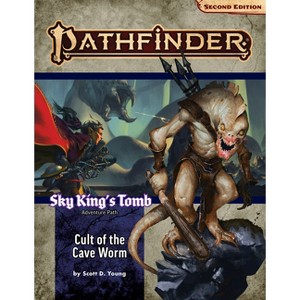 Pathfinder Adventure Path: Cult of the Cave Worm (Sky King's Tomb 2 of 3) (P2) - by  Scott D Young (Paperback) - 1 of 1
