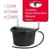 Little Giant 4 Gal. Float Controlled Waterer Livestock Water Trough (2 Pack) - 2 of 4